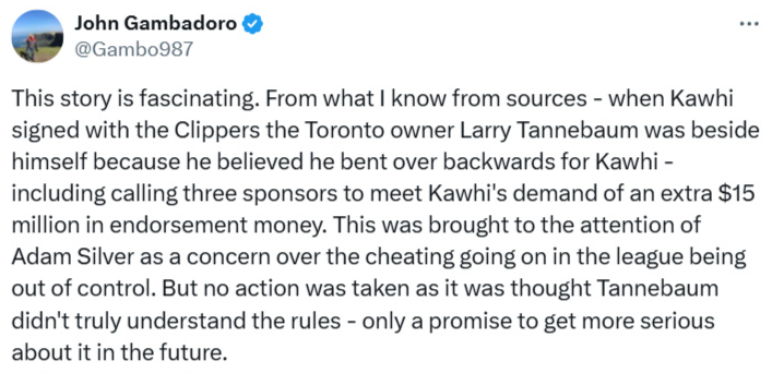 kaiyun-太阳队记:伦纳德曾让猛龙老板为其提供1500万美元赞助费